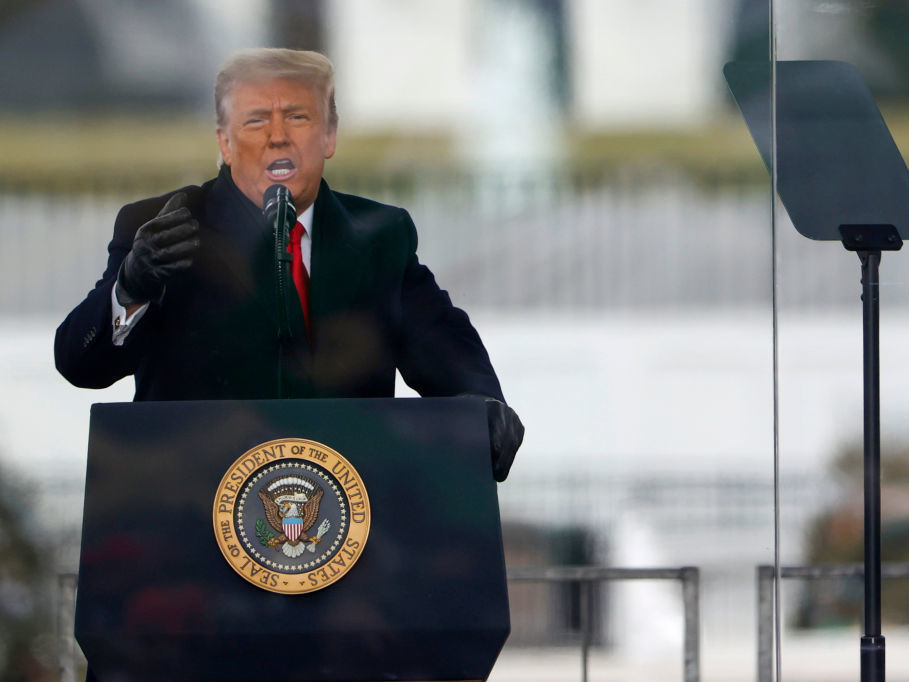 caption: President Trump is said to be considering pardoning himself, but constitutional scholars say he doesn't have the power to do so.