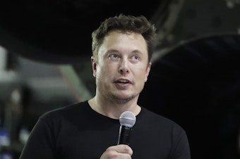 caption: Tesla is under investigation after its chief executive, Elon Musk, announced that he was considering taking the company private.