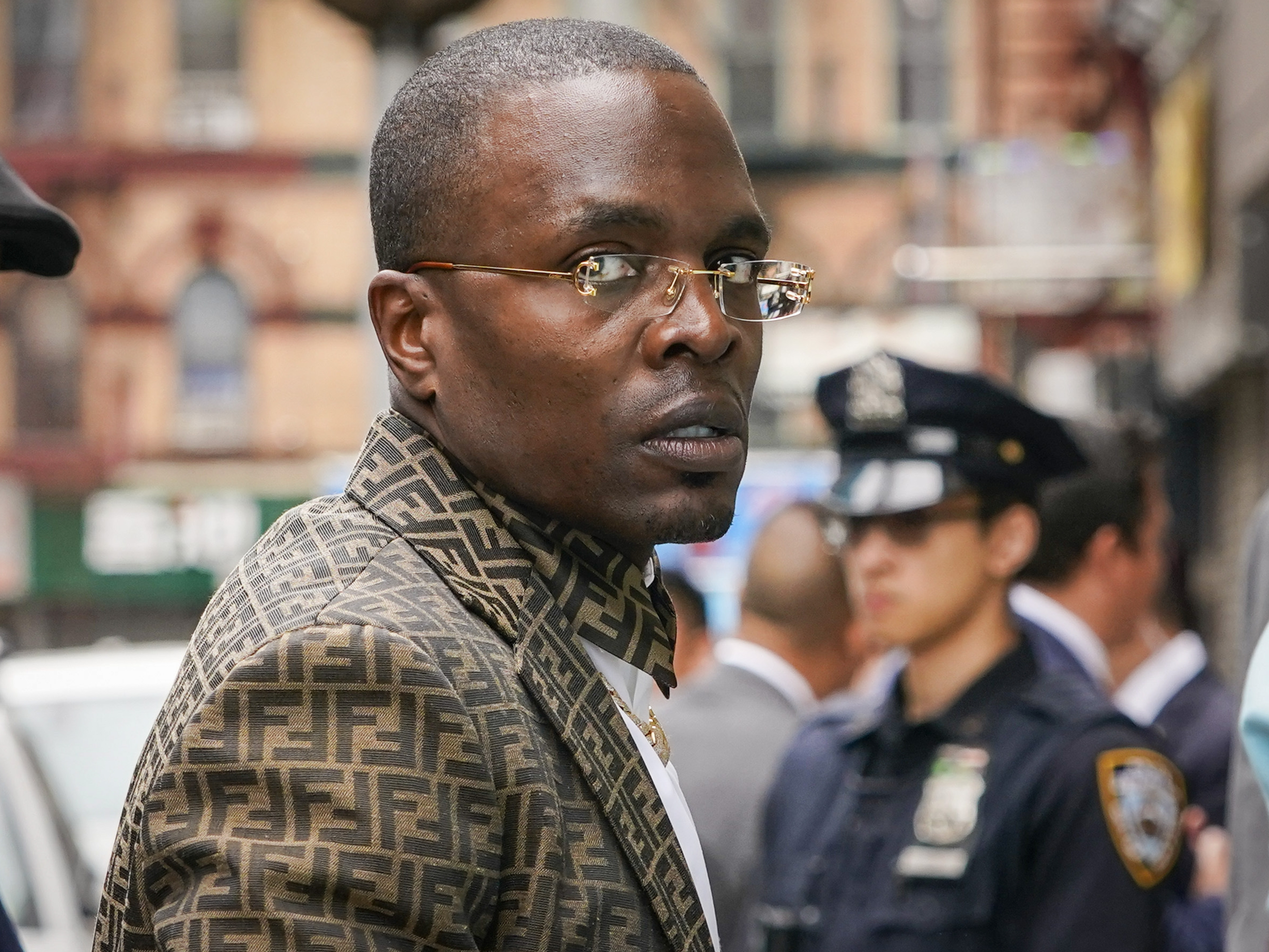 caption: Bishop Lamor Whitehead was robbed of more than $1 million worth of jewelry in July when armed gunmen entered his church during a service. He is now facing federal fraud charges in an unrelated case.