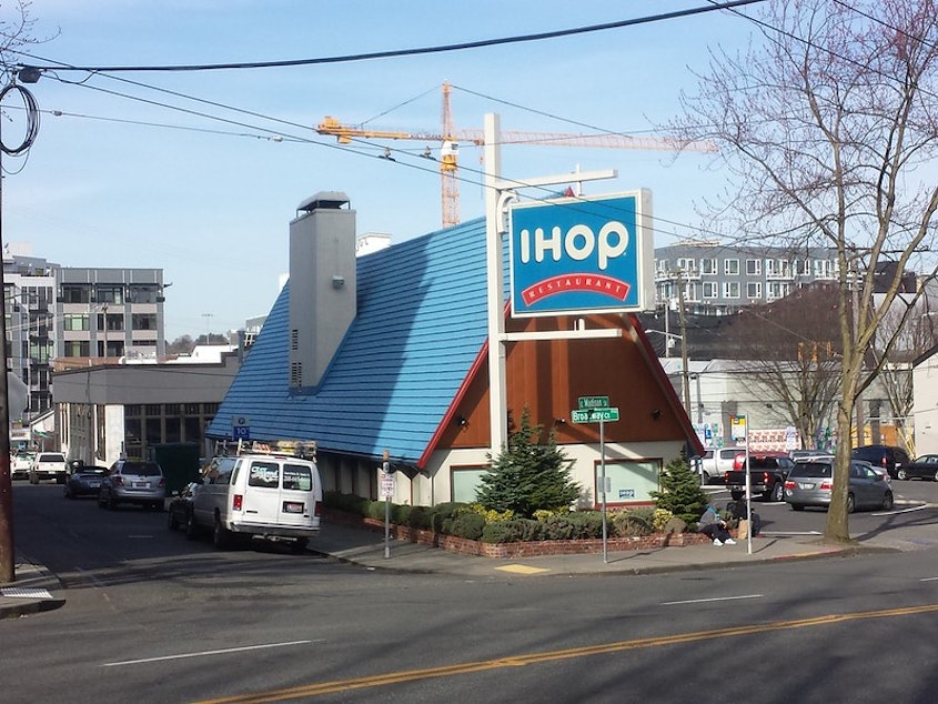 caption: IHOP in Seattle's Capitol Hill neighborhood. 