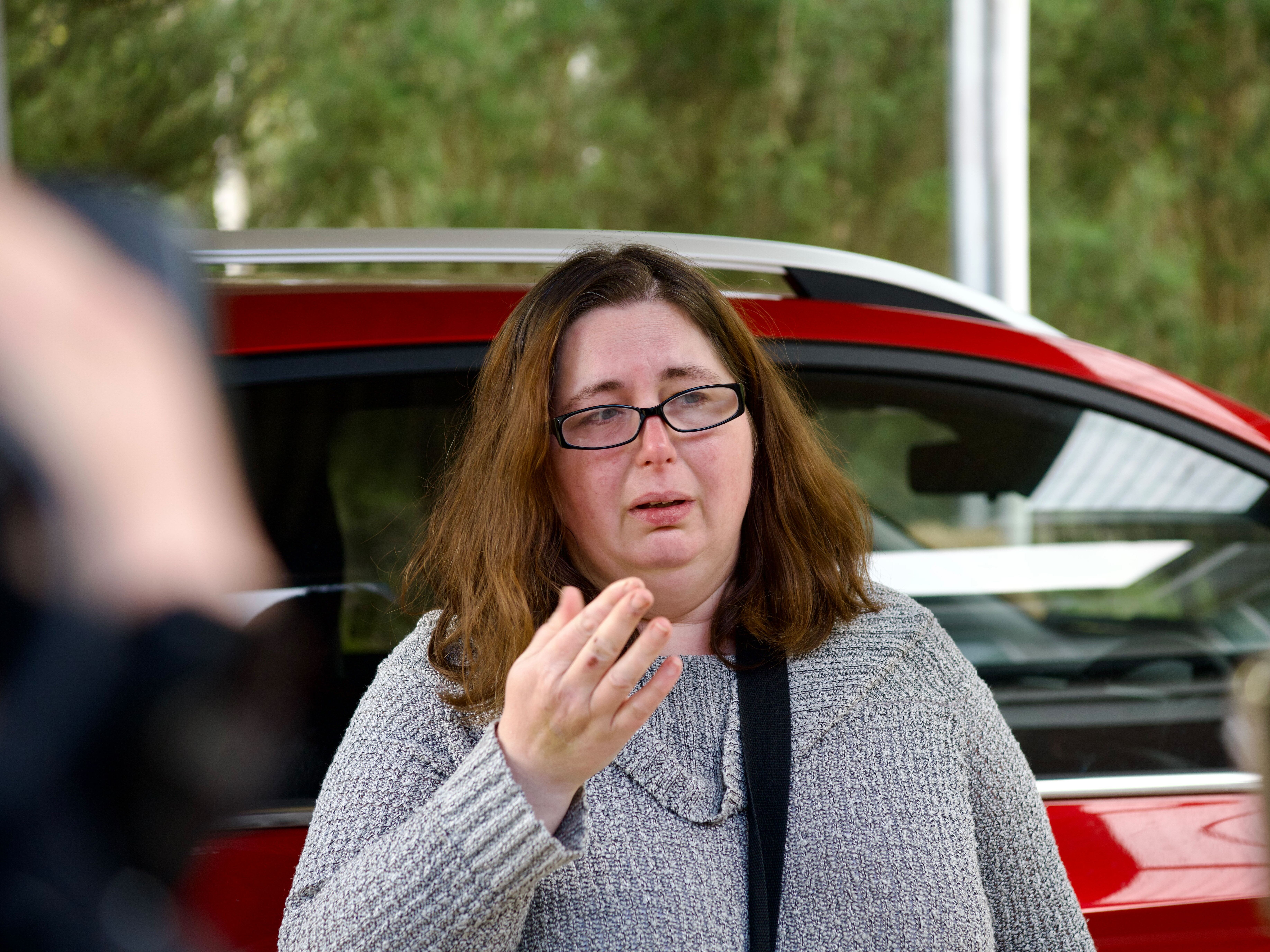 caption: Erin Patterson, pictured in August 2023, was convicted last month of poisoning her estranged husband's family members with death cap mushrooms.