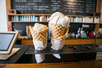 caption: Ice cream at Molly Moon's in Wallingford.