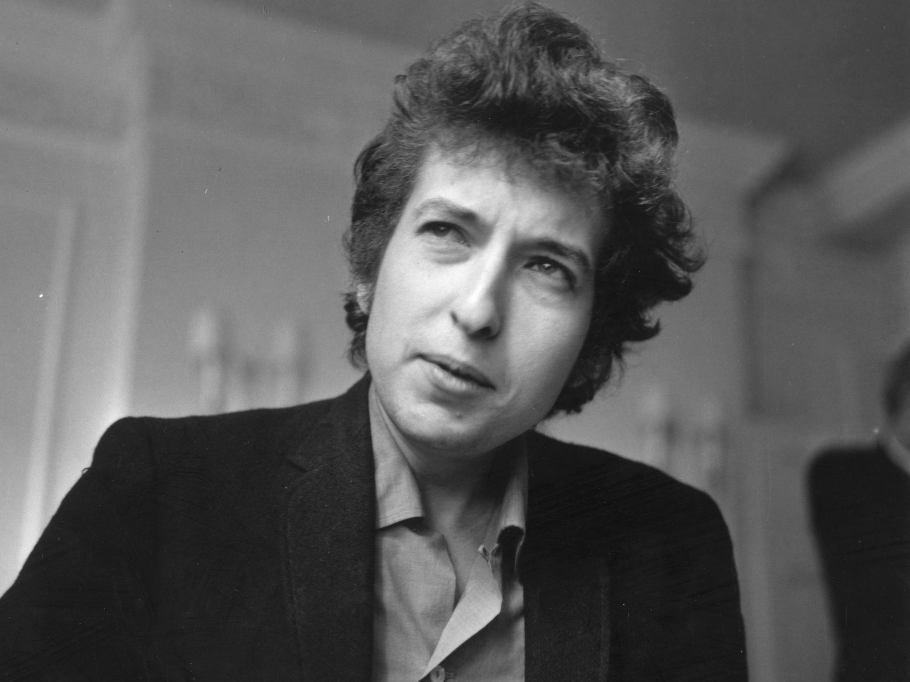 caption: A 1965 portrait of singer-songwriter Bob Dylan, back when he was at the epicenter of the counterculture.