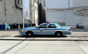 caption: File photo of Seattle police vehicle