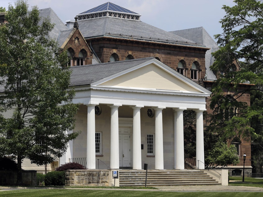 caption: Princeton Theological Seminary in New Jersey plans to set aside $27 million to provide 30 scholarships for students who descended from slaves or underrepresented groups.
