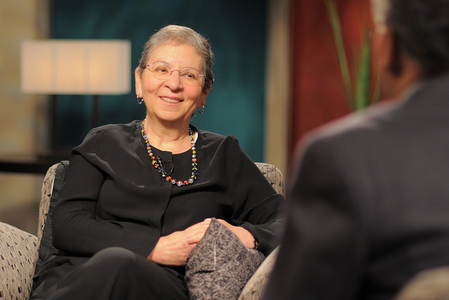 caption: Librarian Nancy Pearl shares her latest book recommendations.