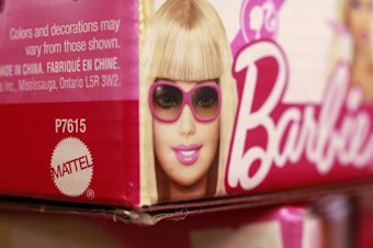 caption: Mattel reported financial earnings on Wednesday. In the company's earnings call, Barbie stole the show.