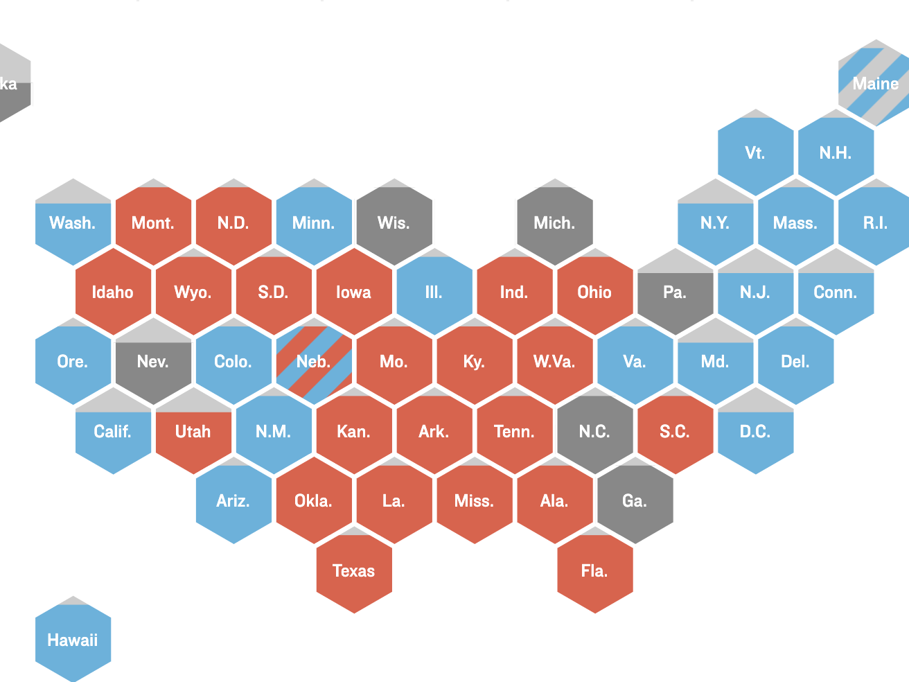 KUOW - How Many Votes Have Been Counted In Undecided States