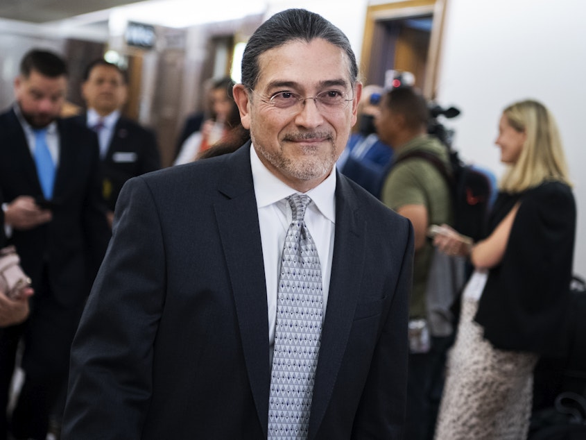 caption: Robert Santos, president of the American Statistical Association, has been approved to lead the U.S. Census Bureau as its new Senate-confirmed director through 2026.