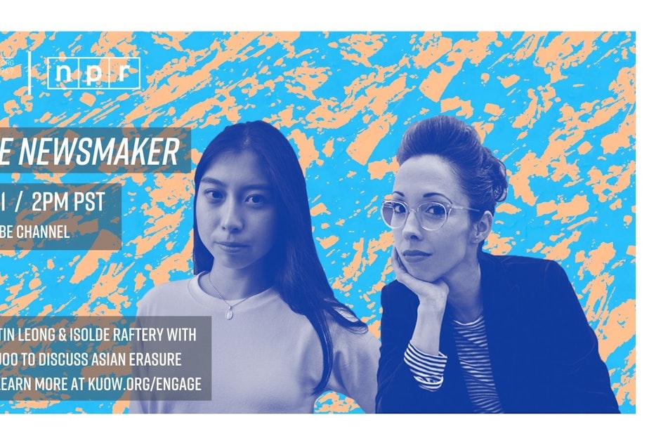 caption: Join us live on YouTube on Feb 11 for a Meet the Newsmaker interactive event featuring KUOW's Kristin Leong & Isolde Raftery with guest Christina Joo to talk about Asian erasure in our schools.  

Feb 11, 2pm PST, live at YouTube.com/KUOW949