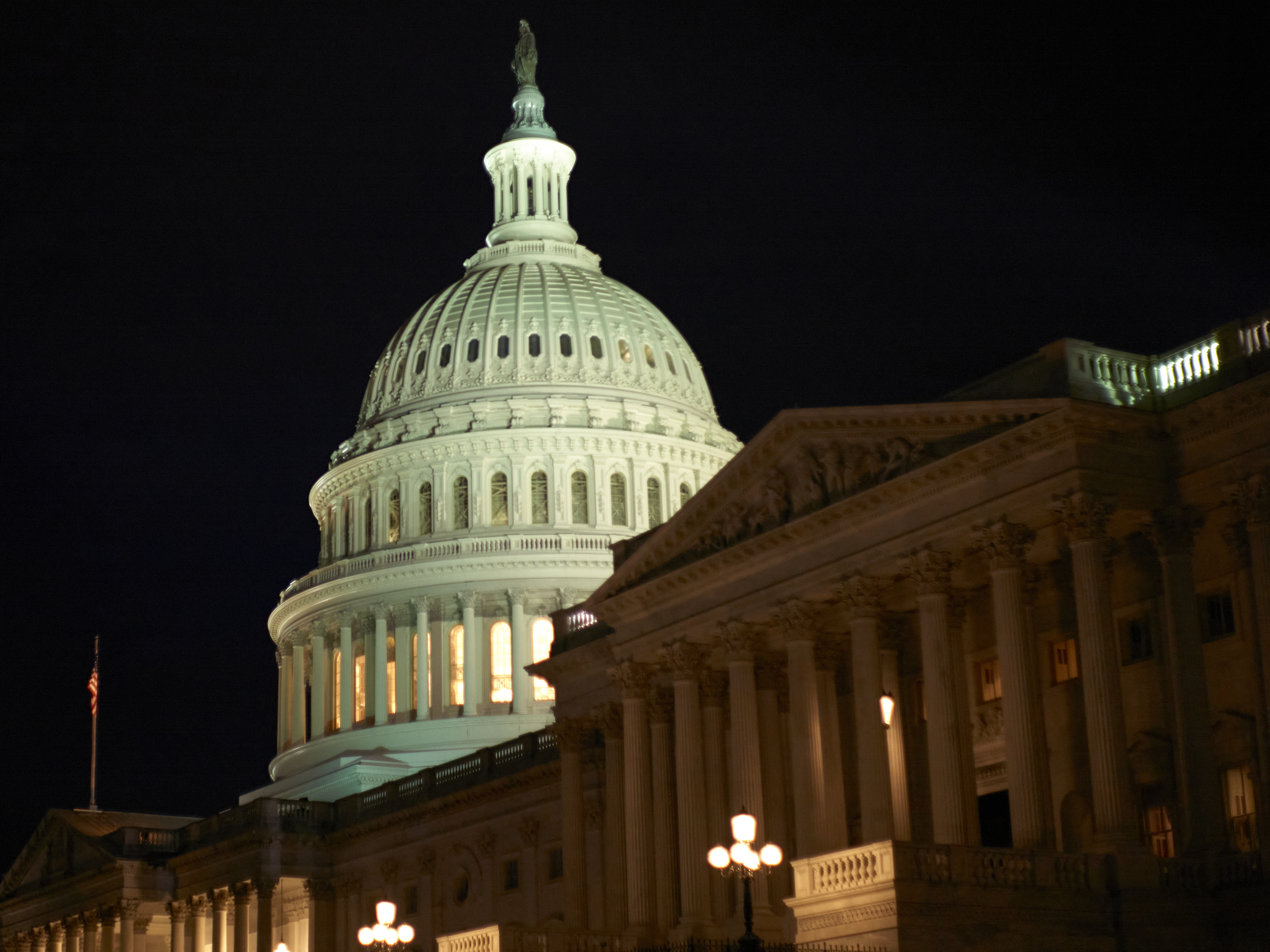 caption: Top Republican and Democratic leaders are still trying to reach a deal on both an annual spending bill and coronavirus relief legislation. Congress was due to finish up work on December 11 but will need more time to wrap year-end business.