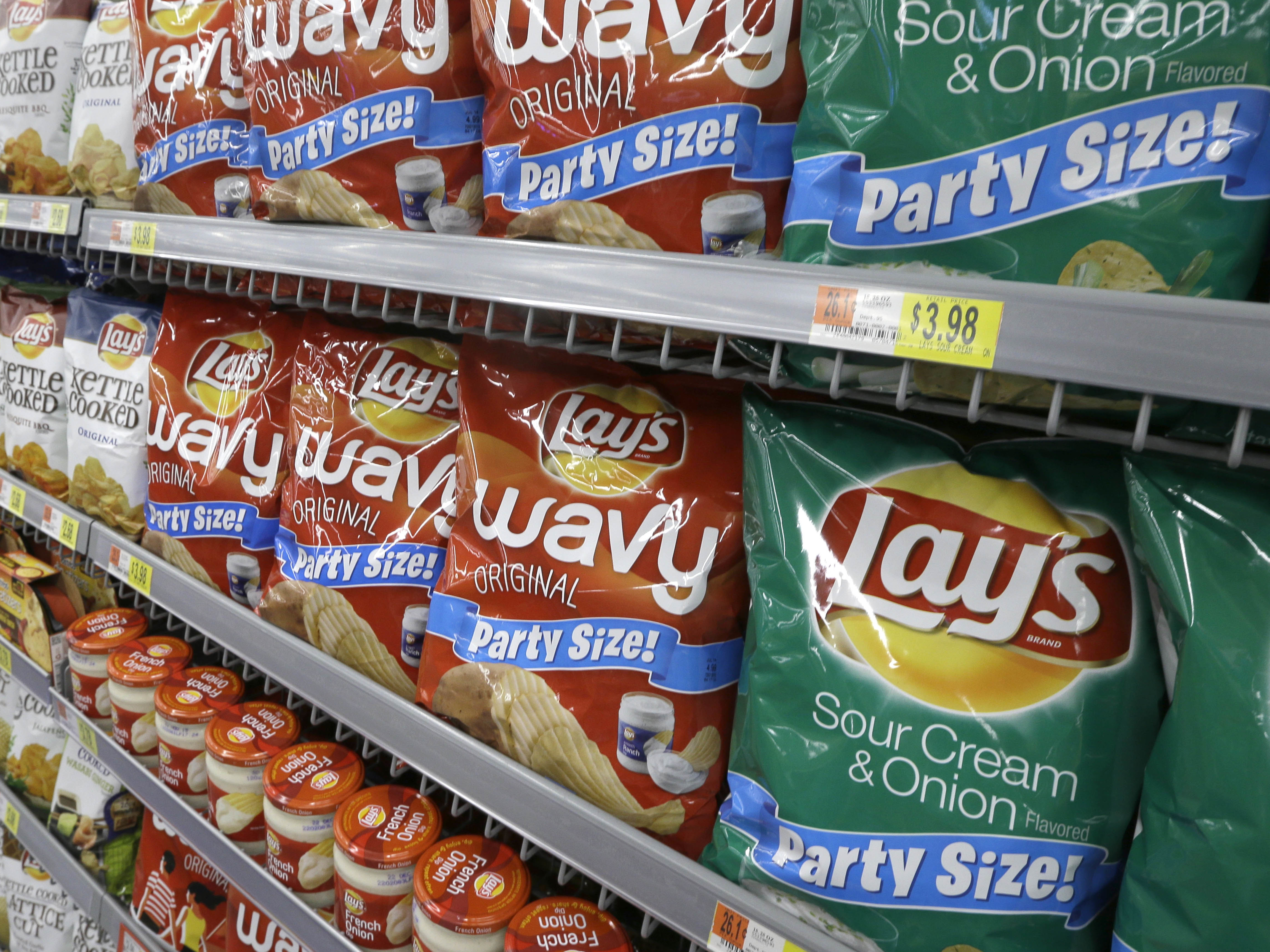 caption: Frito-Lays workers at the Topeka, Kan., plant — one of 30 manufacturing plants the company operates in the U.S. — rejected a contract offer from the company earlier this month. They say they want better pay and working conditions.