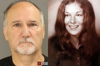 caption: David Sinopoli was arrested Sunday and charged in the 1975 killing of Lindy Sue Biechler. Police used a discarded coffee cup to compare Sinopoli's DNA with another sample collected at the crime scene decades ago.