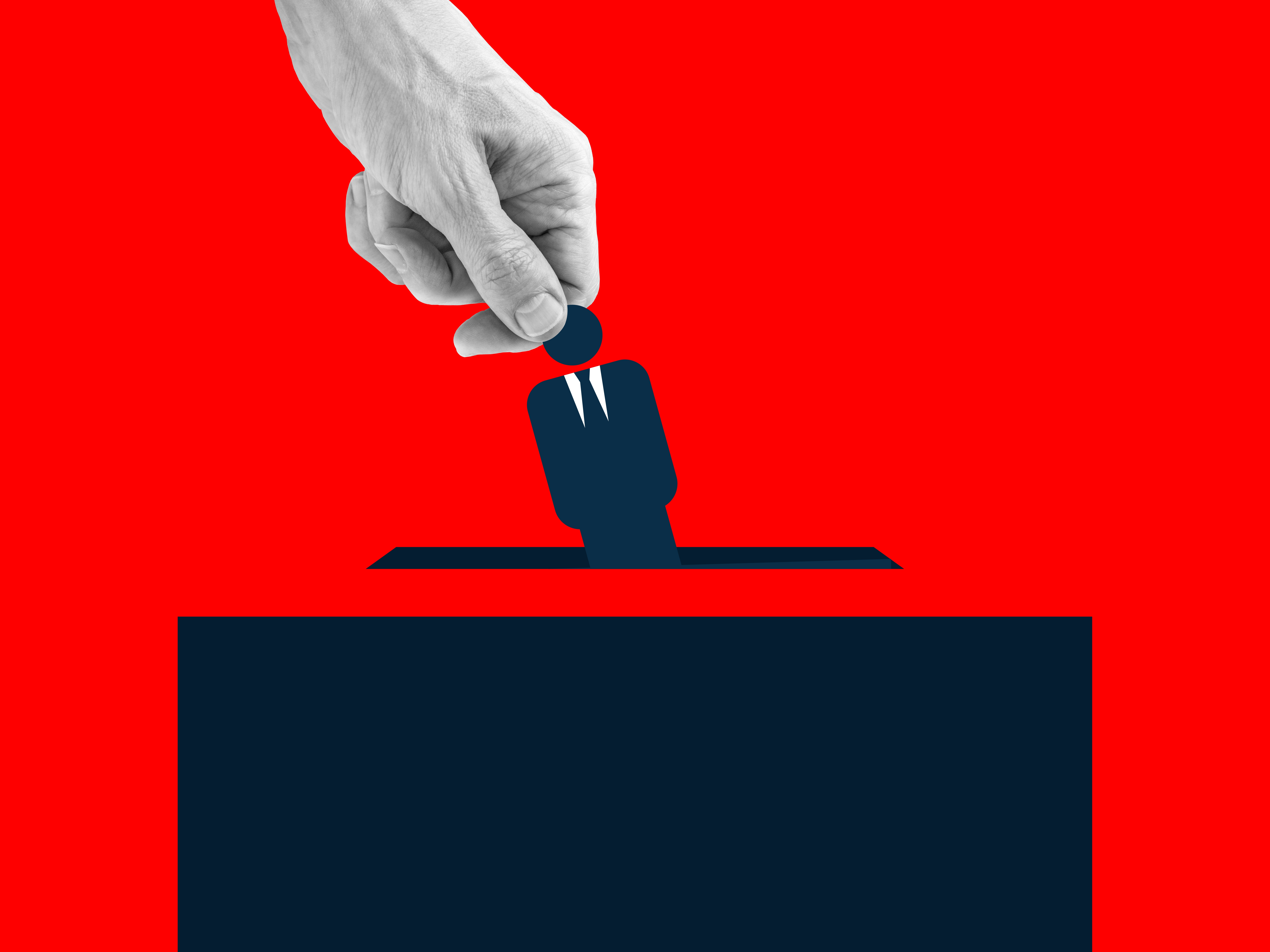 caption: Half of the world's population lives in countries where elections took place this year. But only around half of those elections were in countries where they could be viewed as free and fair.