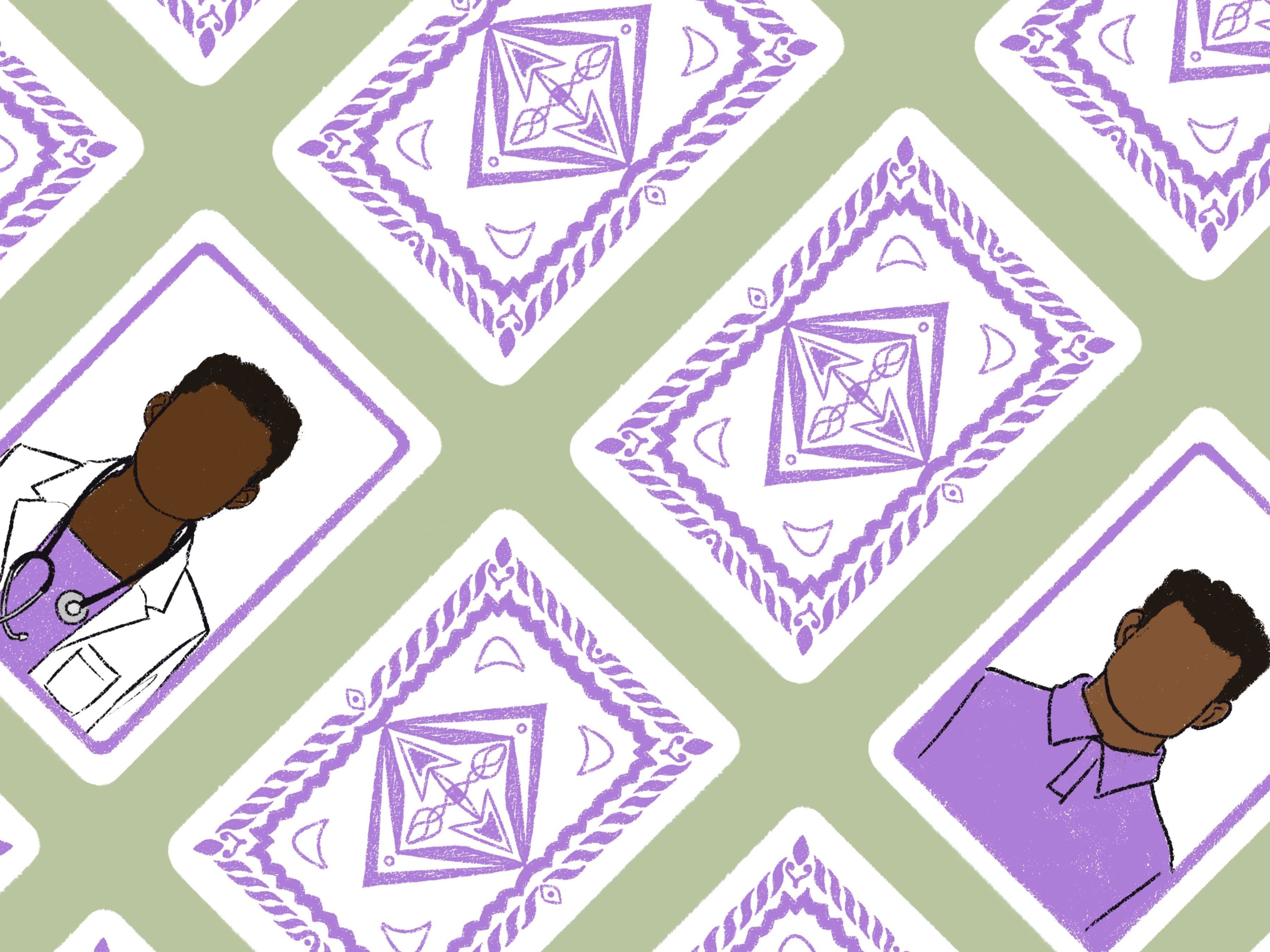 caption: A recent study found that black doctors were more effective than non-black doctors at convincing black men to use preventative health services.