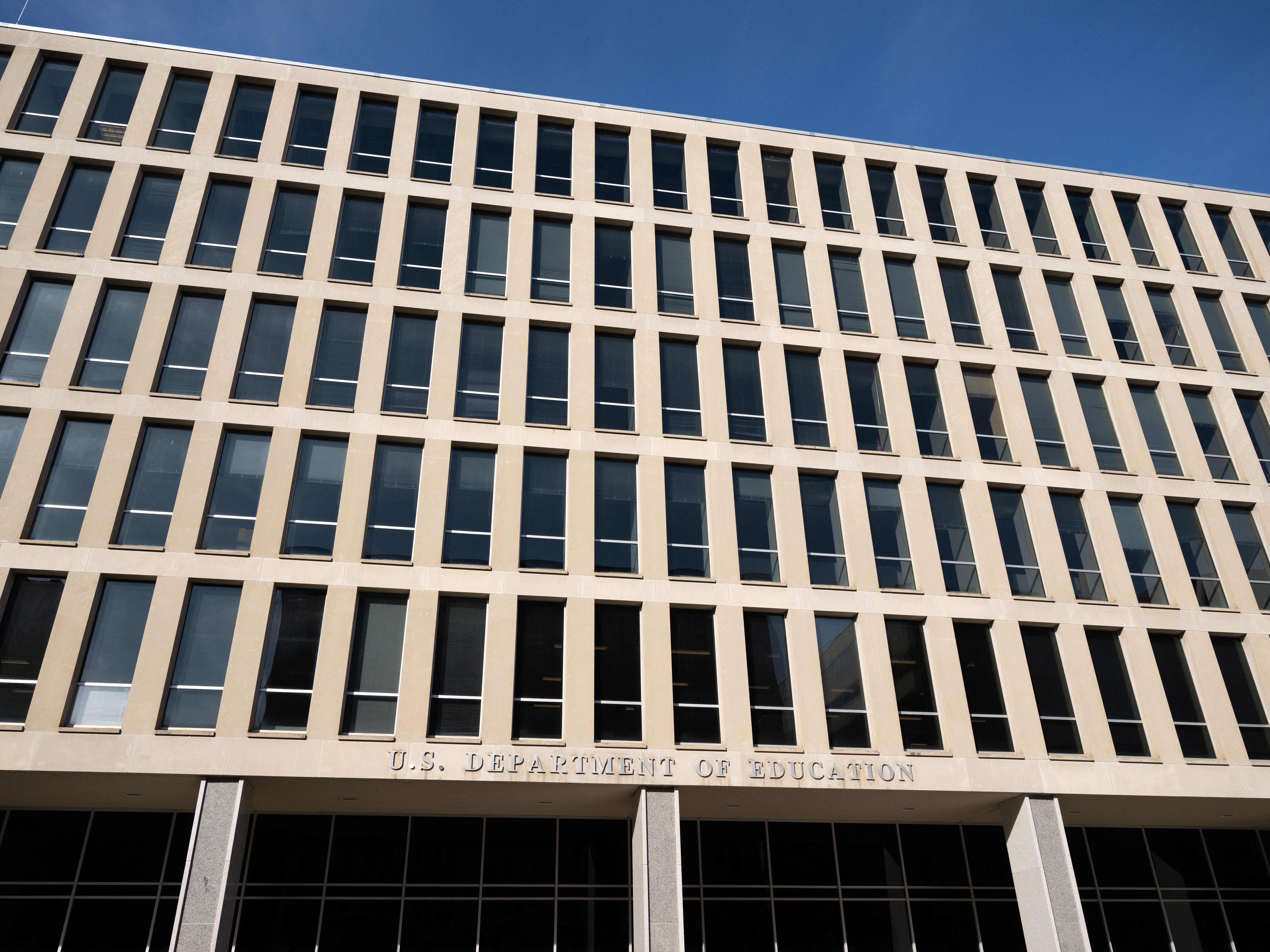 caption: The Energy Department is slated to move into the Education Department's current headquarters later this year.