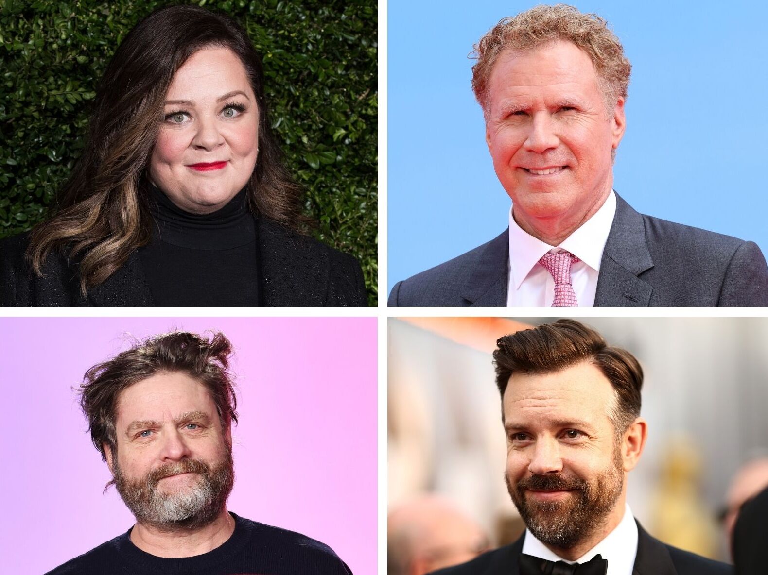 caption:  Who might play the VP candidates on SNL? A few ideas: Jim Gaffigan (clockwise from left), Melissa McCarthy, Will Ferrell, Jason Sudeikis, Zach Galifianakis and Jon Hamm.