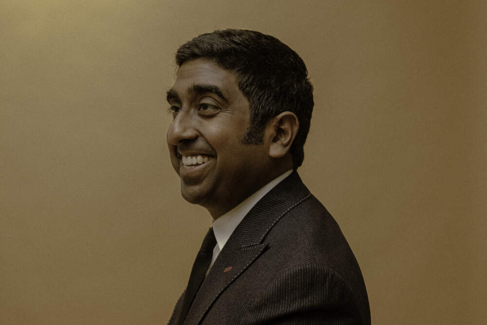 caption: Zeshan B released his new album "O Say Can You See." (Vince DeSantiago)