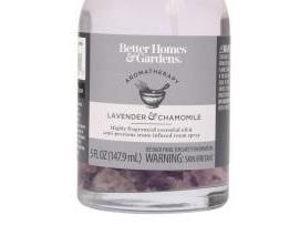 caption: Walmart is recalling about 3,900 bottles of Better Homes and Gardens-branded Essential Oil Infused Aromatherapy Room Spray with Gemstones in six different scents due to the possibility of a rare and dangerous bacteria discovered.