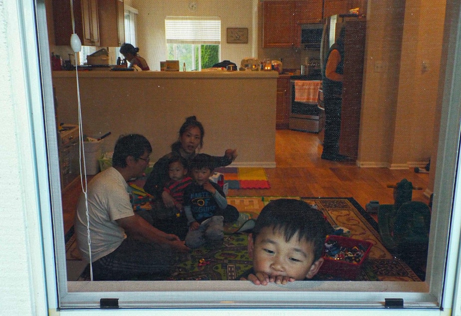 Kuow Outside Looking In Photos Of Families During Covid 19 Quarantine