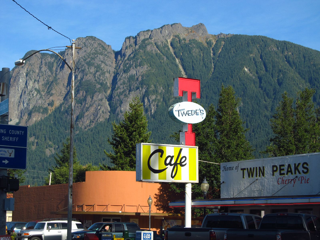 caption: Twede's has been snowed in since storms rolled down from the north.