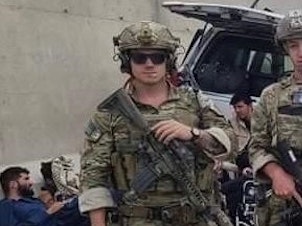 caption: Ryan Knauss was one of 13 U.S. service members killed in a suicide bombing at the Kabul airport on Aug. 26. He was initially wounded, and later succumbed to his wounds. According to a Pentagon official, he's believed to be the last of the 2,461 U.S. service members who died in the war in Afghanistan.