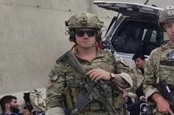 caption: Ryan Knauss was one of 13 U.S. service members killed in a suicide bombing at the Kabul airport on Aug. 26. He was initially wounded, and later succumbed to his wounds. According to a Pentagon official, he's believed to be the last of the 2,461 U.S. service members who died in the war in Afghanistan.