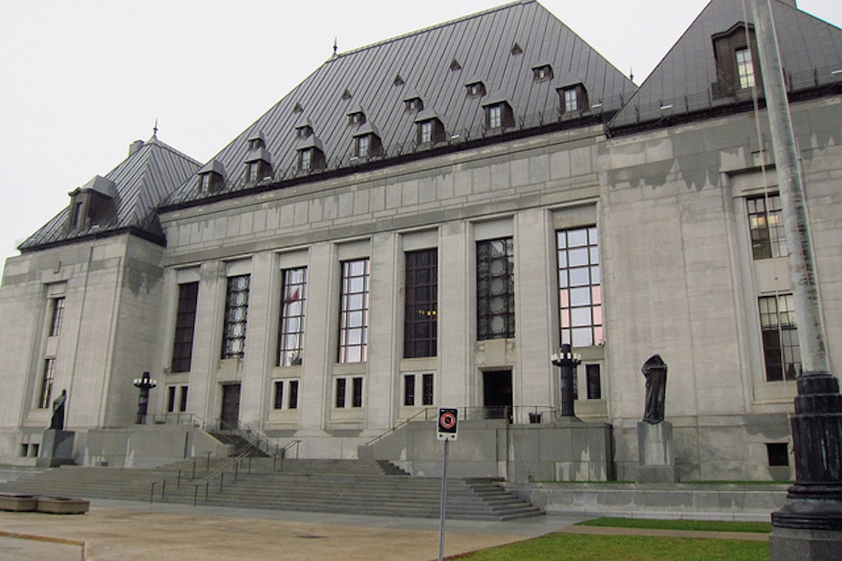 caption: Supreme Court of Canada in Ottawa.