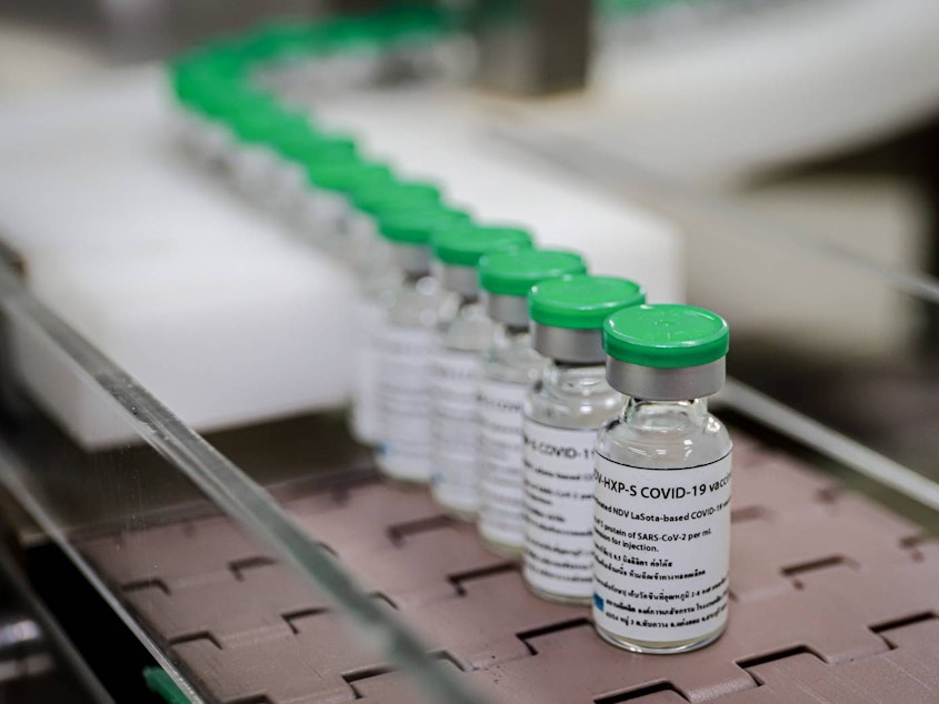 caption: As the U.S. races to vaccinate its population, the development of better COVID-19 vaccines has already begun.