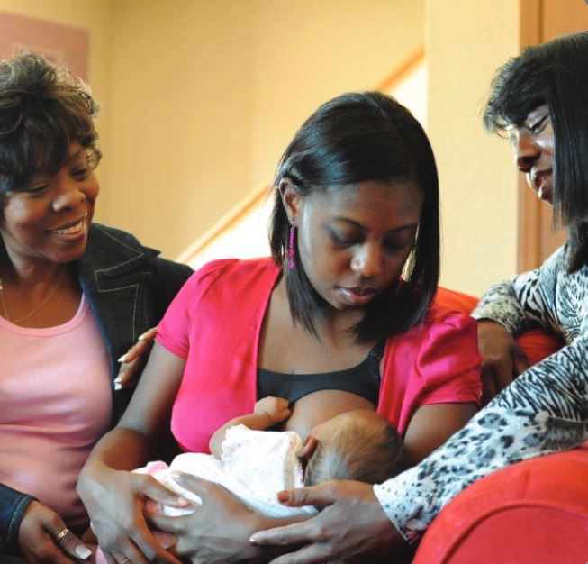 caption: The CDC's 2014 Breastfeeding Report Card ranks states based on support of mothers.