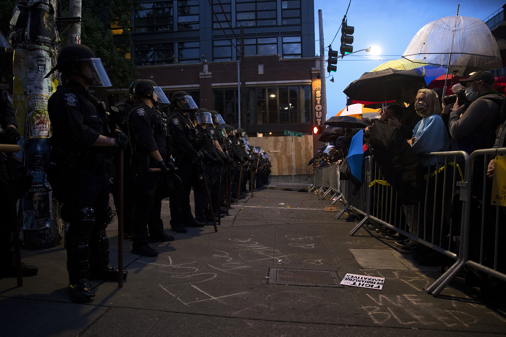 KUOW - The Evolution Of The Seattle Protests