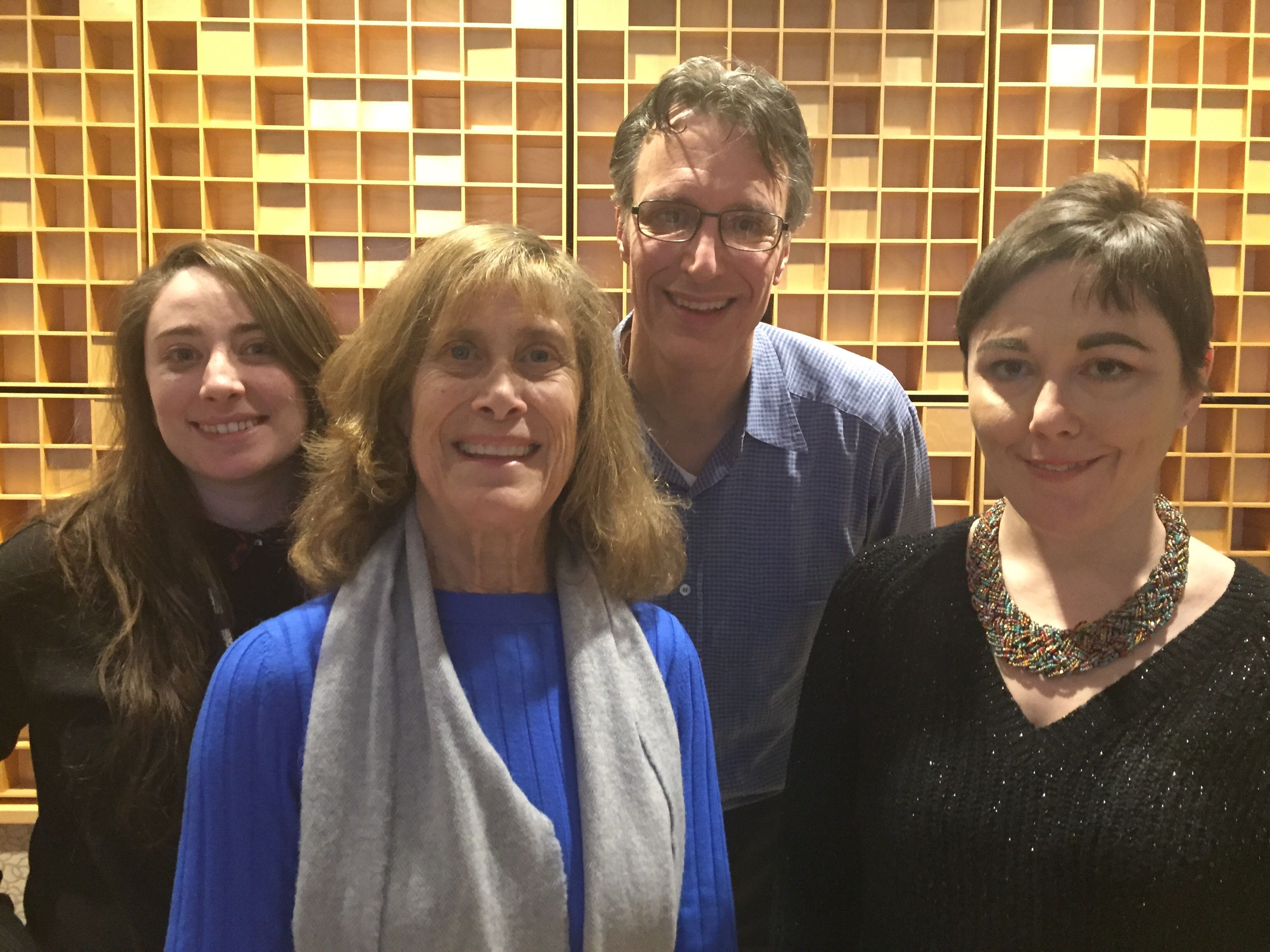 caption: Sydney Brownstone, Joni Balter, Bill Radke, Erica Barnett [L-R] 