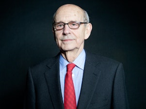 caption: Justice Stephen Breyer, photographed in 2015.