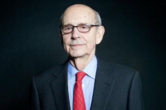 caption: Justice Stephen Breyer, photographed in 2015.