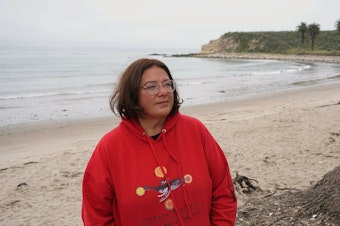 caption: Violet Sage Walker, chairwoman of the Northern Chumash Tribal Council, wants to see tribal members as co-managers of the sanctuary, a reflection of those who originally lived there.