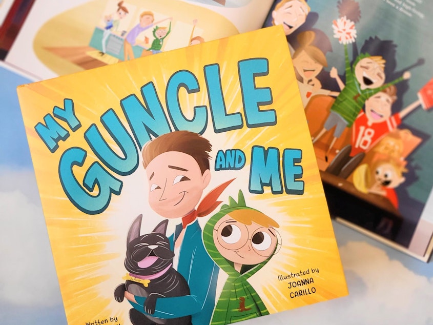 caption: In Jonathan Merritt's new book <em>My Guncle and Me</em>, a little boy's gay uncle helps him understand that being different makes him special.  