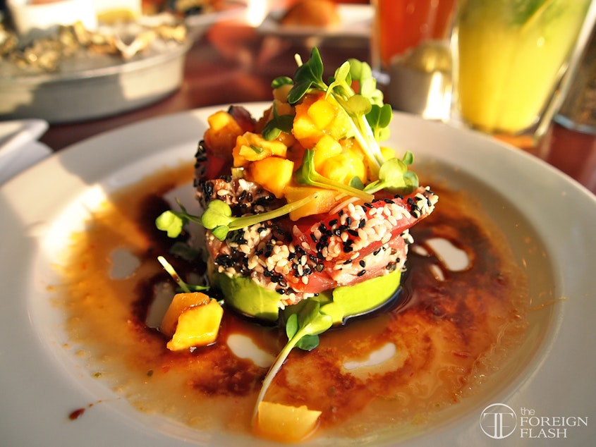caption: Sesame seared Ahi tuna at Elliot's in Seattle. This was taken in 2011, how has the city's food evolved?