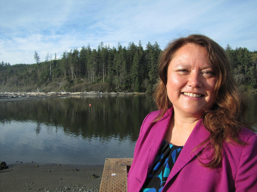 caption: Fawn Sharp, tribal council president of the Quinault Indian Nation, has participated in international climate negotiations in the past, but she says this year she’s eager to see where the conversation in Paris goes but won’t be signing any international climate deals.