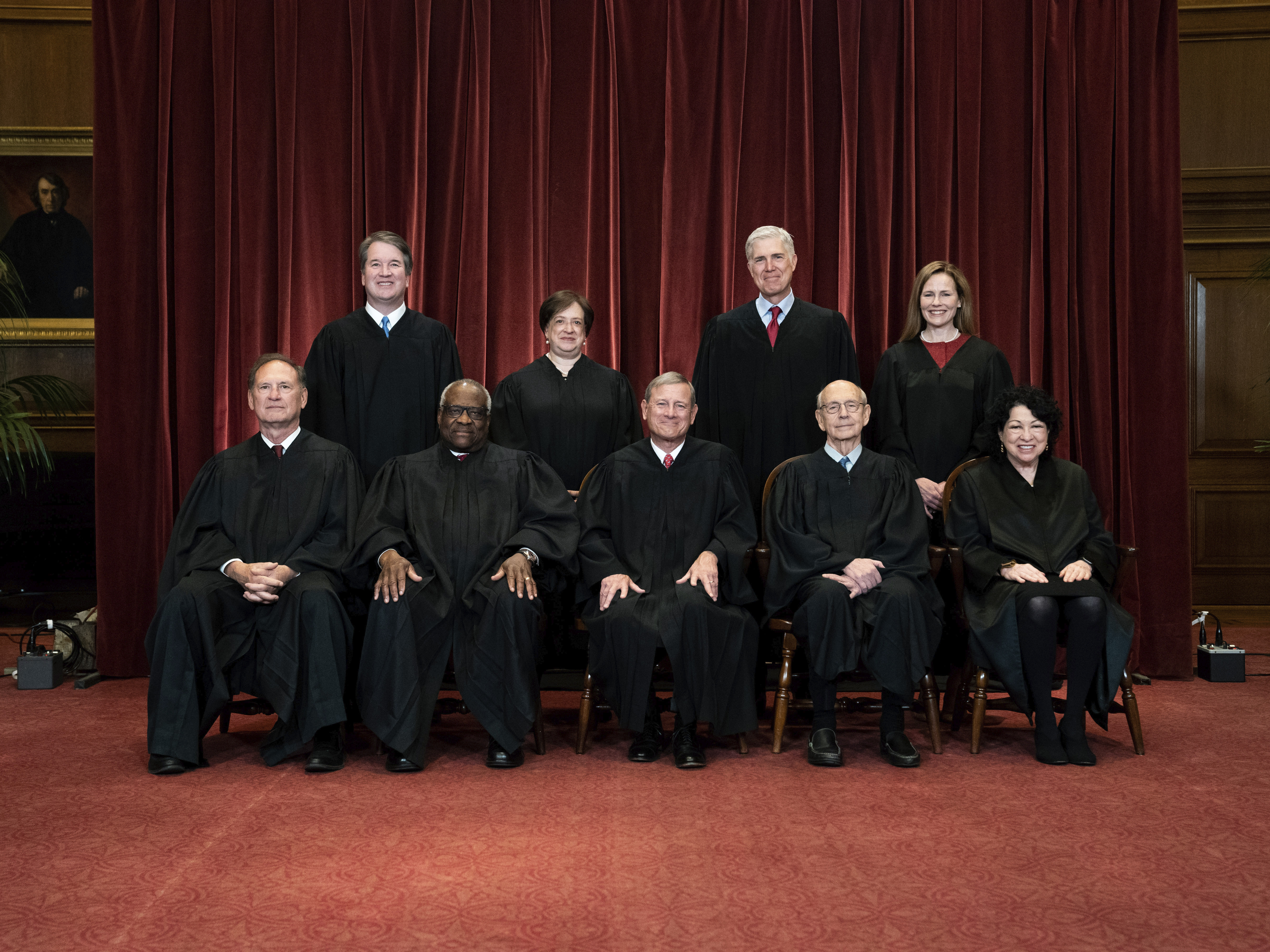 caption: Since John Roberts became chief justice in 2005, the Supreme Court has on average decided just under 10% of its cases by polarized 5-4 votes. This term, that number went up, with the court's new conservative supermajority winning 15% of cases by a polarized vote of 6-3, plus an additional 4% decided by a conservative 5-4 majority.