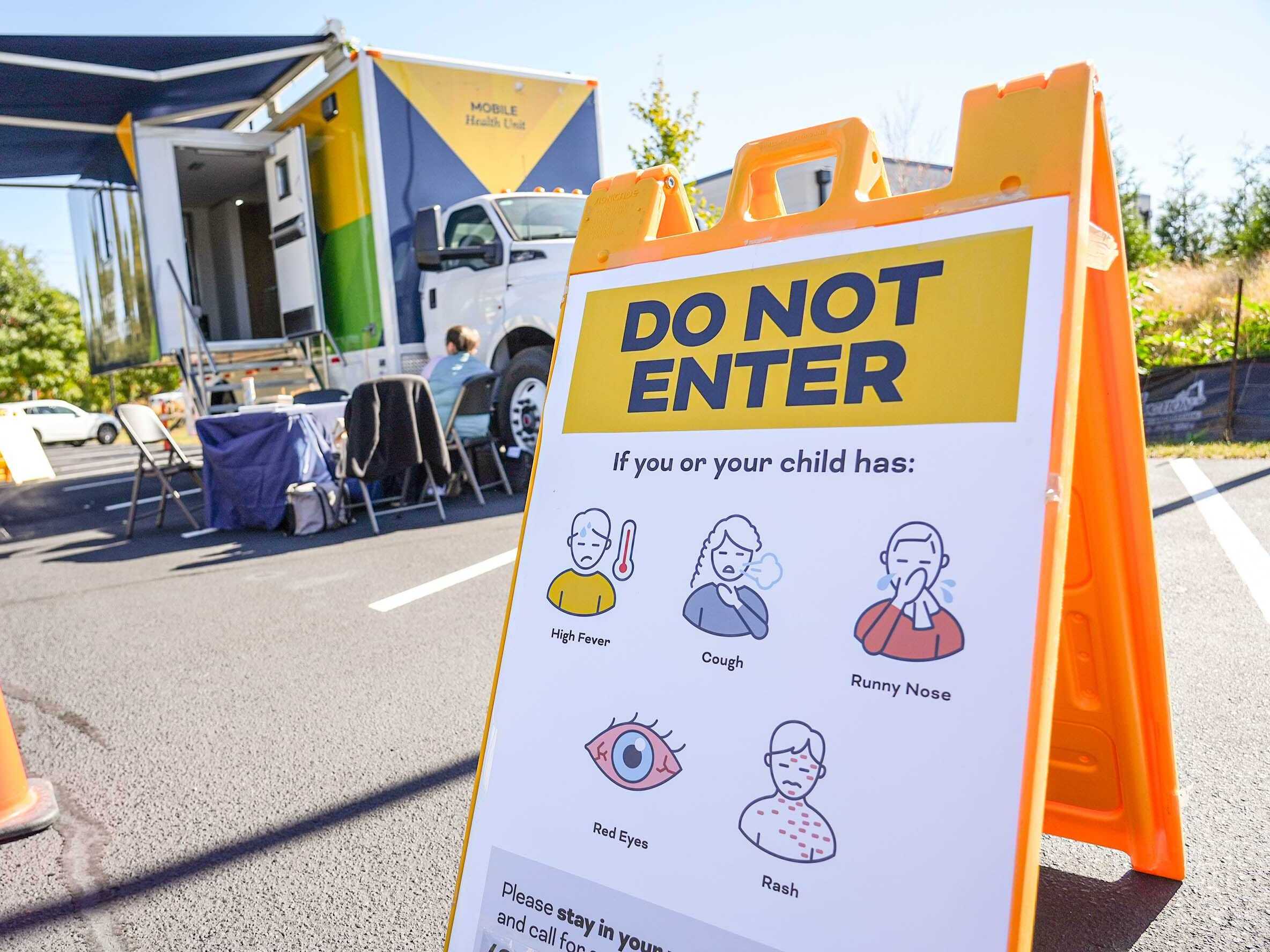 caption: South Carolina has reported 558 cases of measles in an outbreak that is continuing to spread quickly.