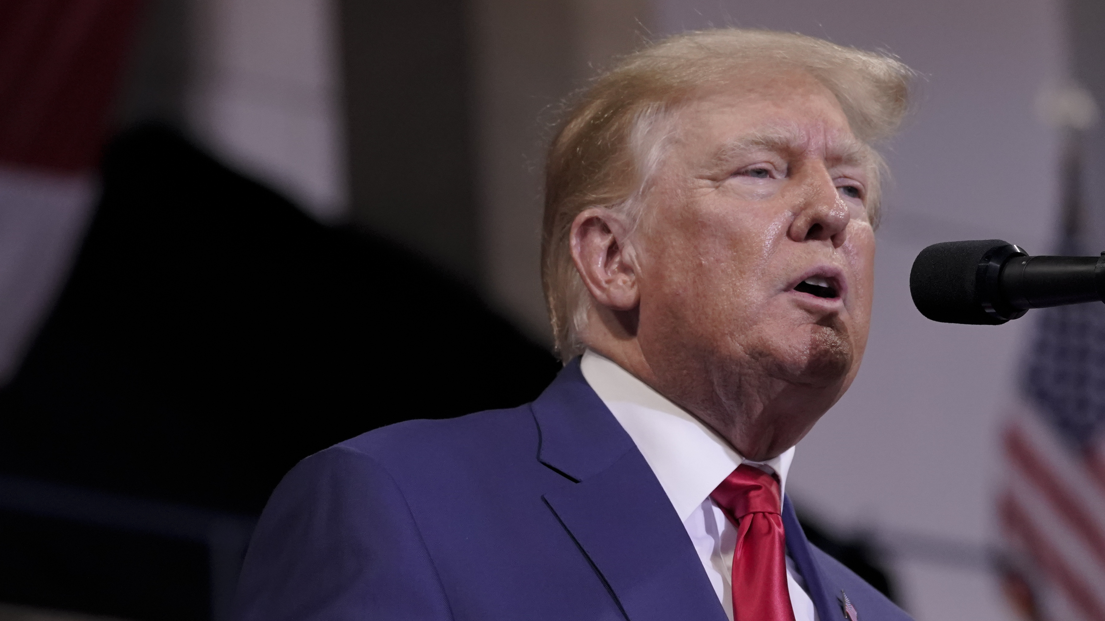 caption: Google announced late Wednesday that it would permit the Trump-backed social media site Truth Social to be downloaded through its app store, making the service available to millions of new users.