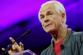 caption: A federal judge last week ordered Peter Navarro to report to a Florida prison on March 19.