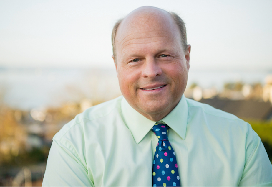 Caption: Arthur Langlie is a candidate for Seattle Mayor in the 2021 primary.