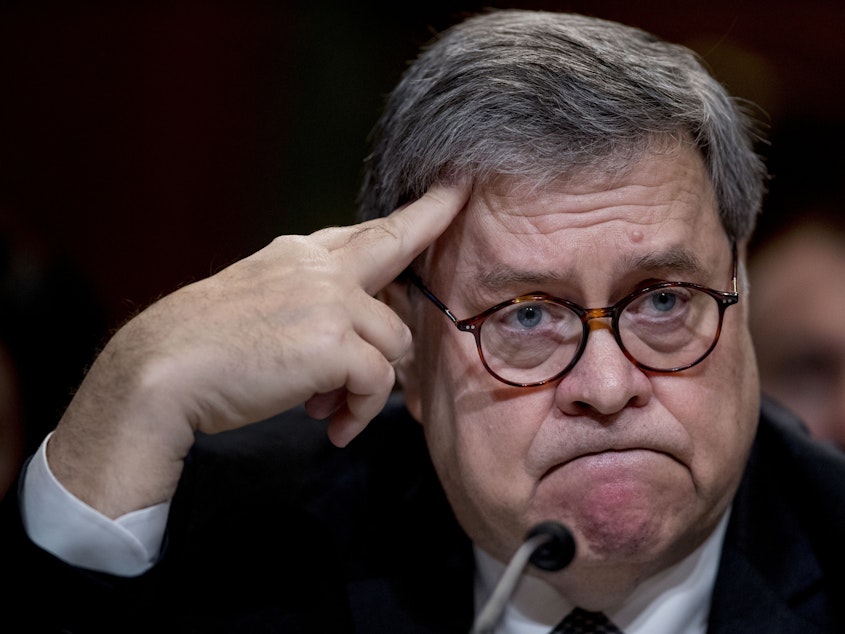 caption: U.S. Attorney General William Barr decided on Tuesday that asylum-seekers who clear a "credible fear" interview and are facing removal don't have the right to be released on bond by an immigration court judge while their cases are pending.