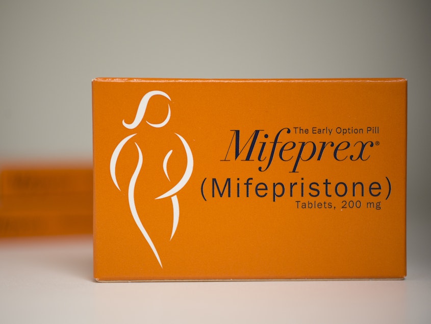 caption: Mifepristone is a medication used to end early pregnancies and to relieve the symptoms of  miscarriage. It's heavily restricted by the FDA.