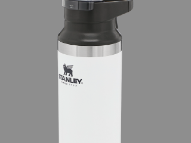 caption: The Stanley Switchback mug, pictured, is part of a widespread recall of about 2.6 million Stanley products.
