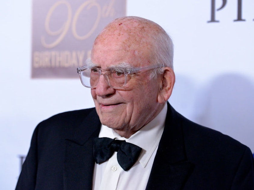 caption: Ed Asner and nine other actors have filed an age discrimination suit over changes to the SAG-AFTRA union's health plan.