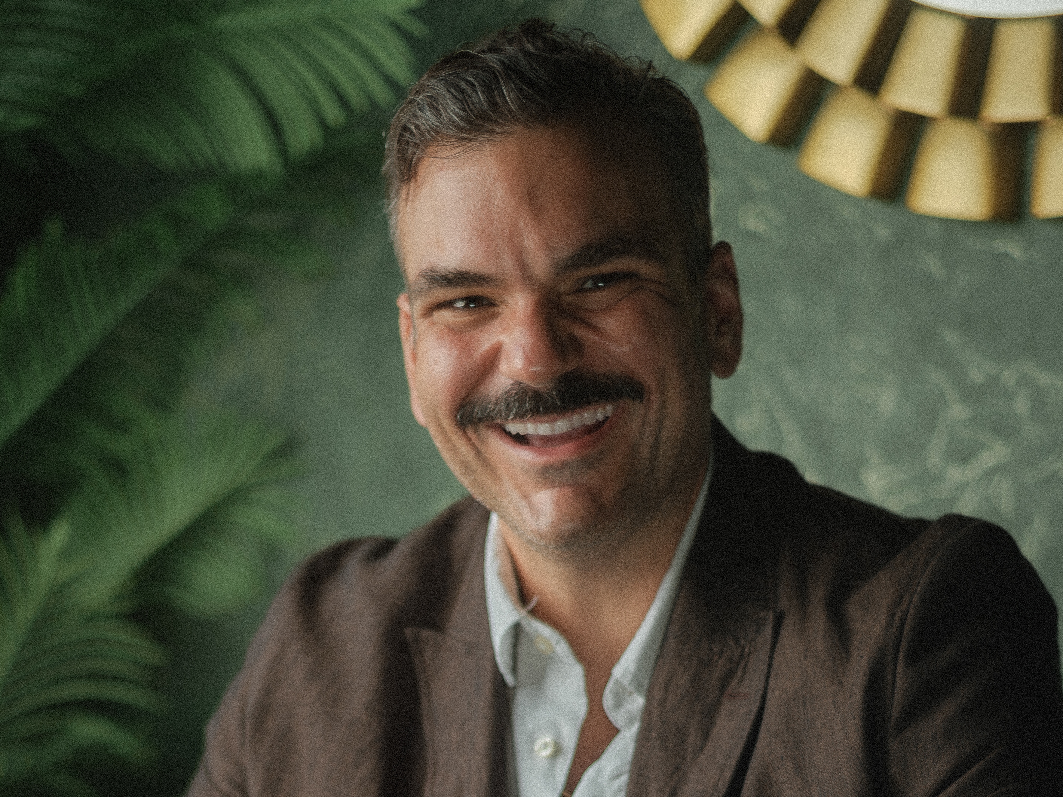 caption: "The first place I learned to be funny was on the schoolyard trying to defuse this weird tension around my body, says Ian Karmel. He won an Emmy Award in 2019 for his work on James Corden's "Carpool Karaoke" special with Paul McCartney. 