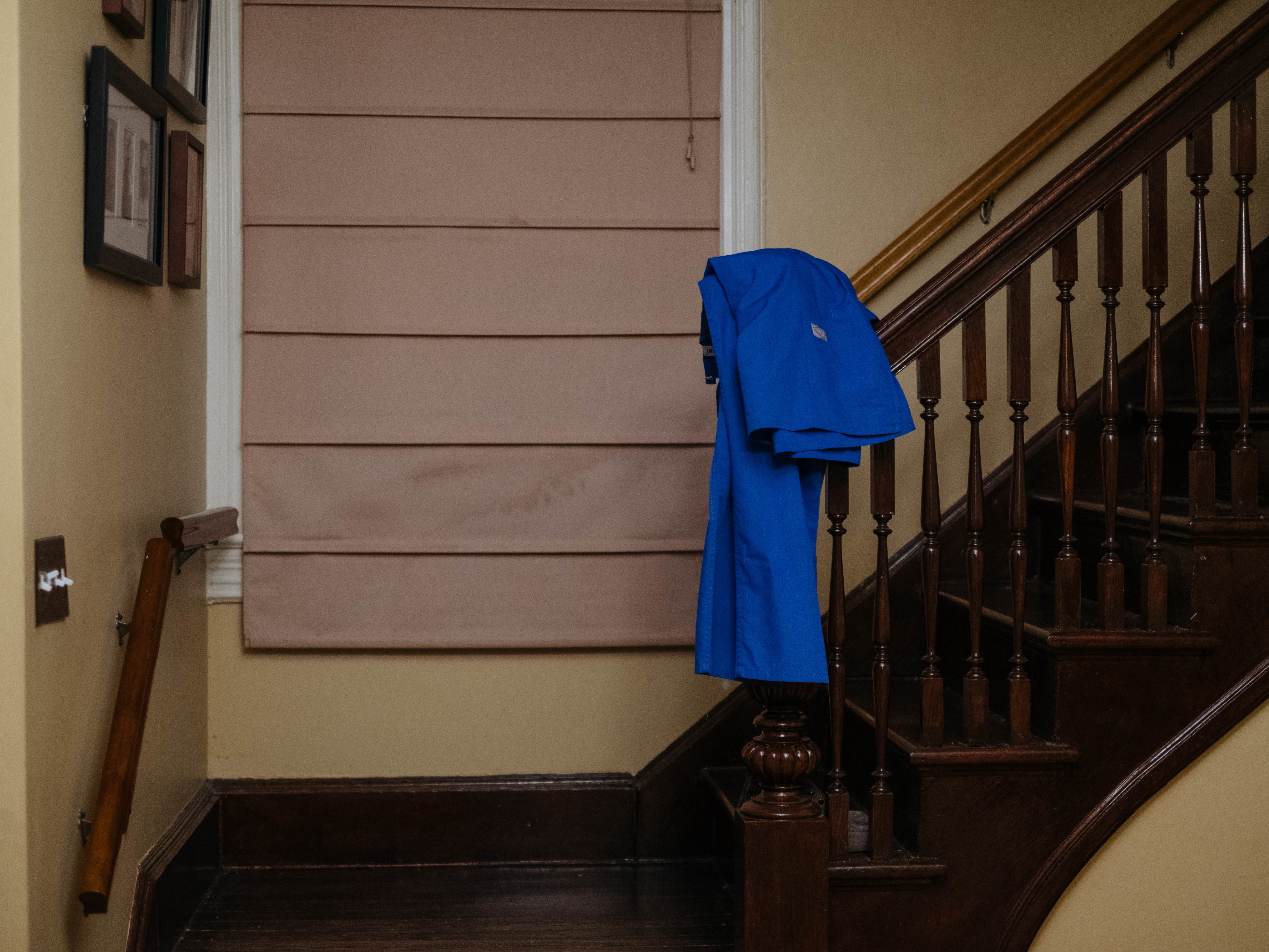 caption: We welcomed my mother home each day, but wouldn't spend too much time around her. Many of her days off were spent alone. Eventually we accepted the risk.