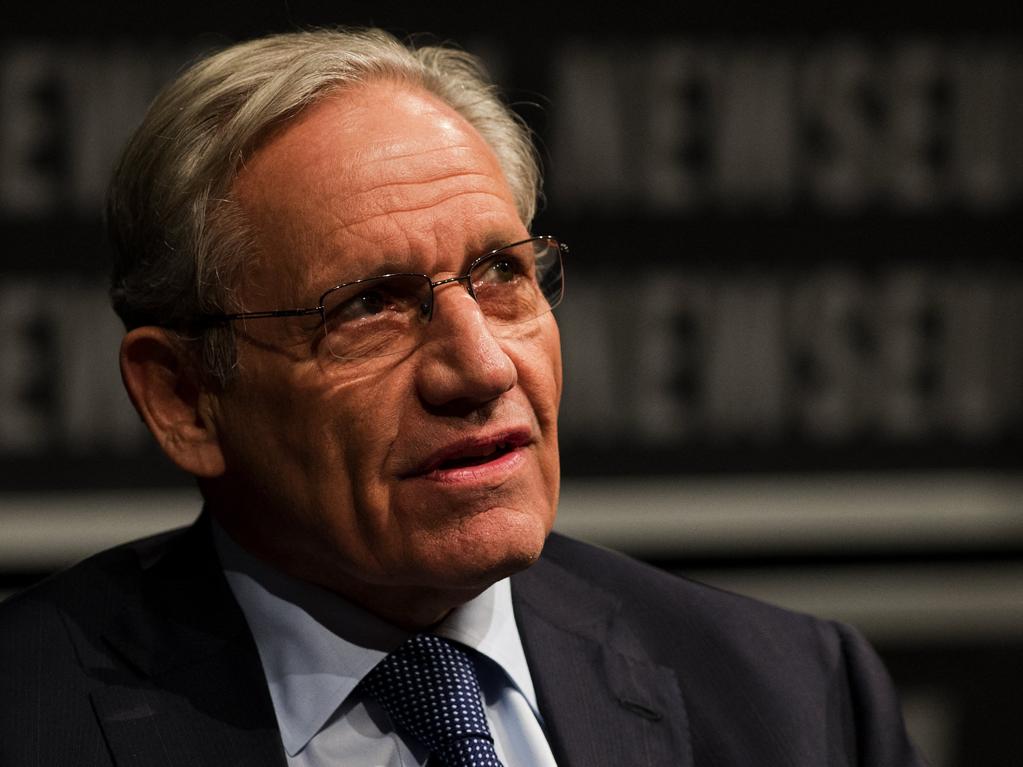 caption: Journalist and author Bob Woodward.